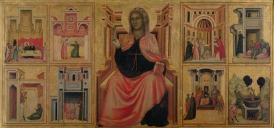 St. Cecilia and Scenes from her Life, c.1304 by Master of St. Cecilia